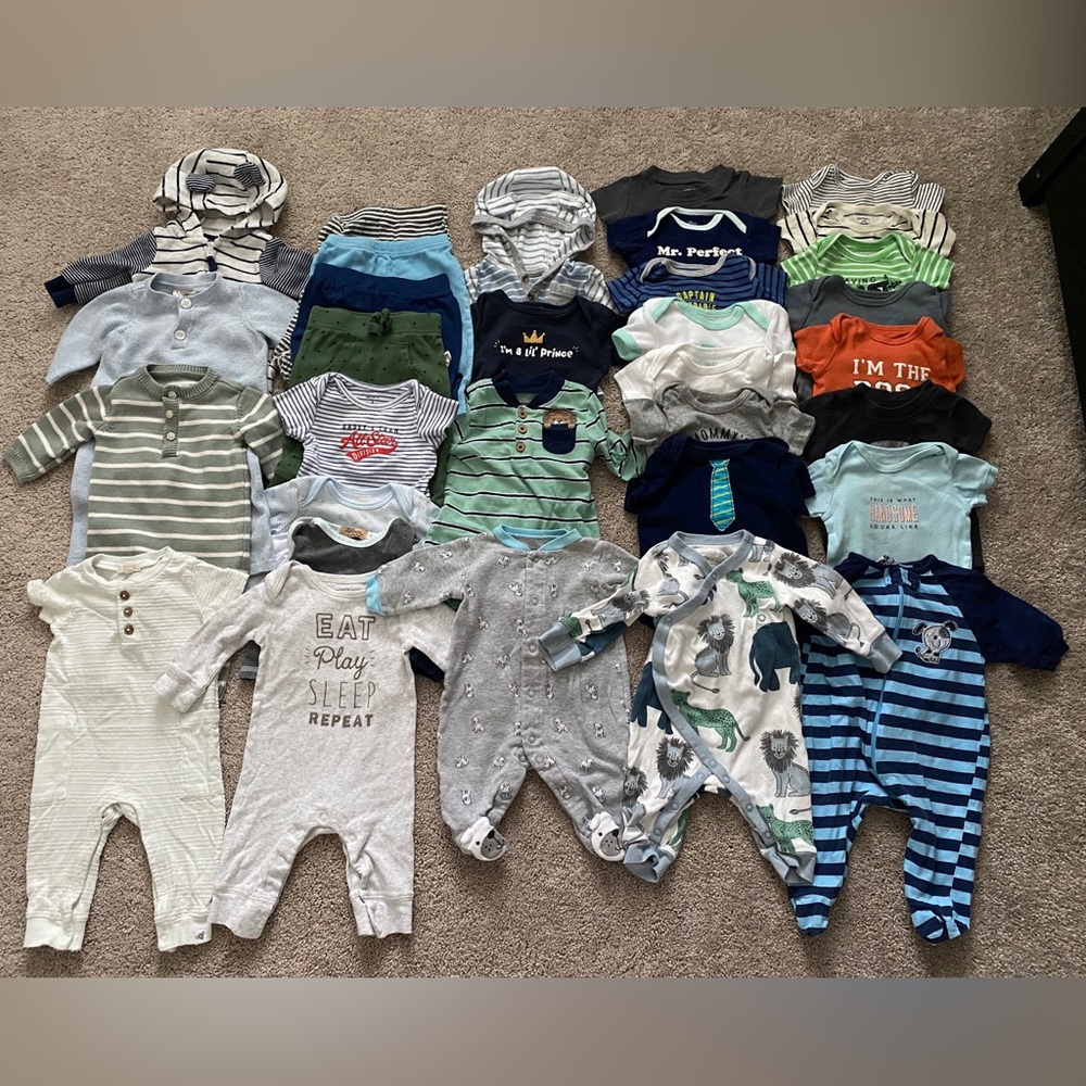 Baby boy clothes 0-3
